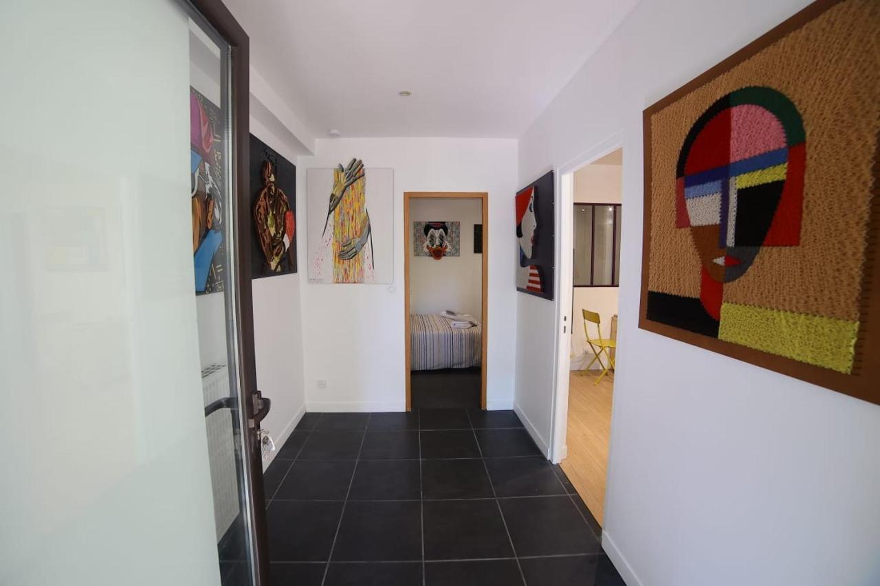 Pop Appart Appartement Artiste Configure En Galerie Dart A 200 M Du Centre Ville Avec Parking Prive Et Securise Gratuit Dans Copropriete Avignon Exterior foto