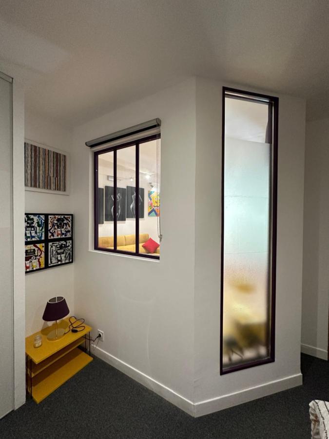Pop Appart Appartement Artiste Configure En Galerie Dart A 200 M Du Centre Ville Avec Parking Prive Et Securise Gratuit Dans Copropriete Avignon Exterior foto