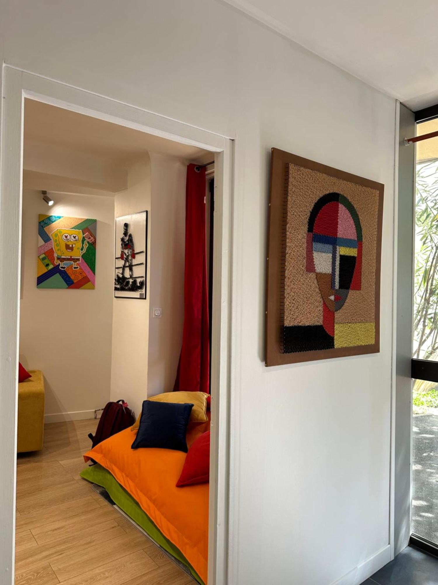 Pop Appart Appartement Artiste Configure En Galerie Dart A 200 M Du Centre Ville Avec Parking Prive Et Securise Gratuit Dans Copropriete Avignon Exterior foto